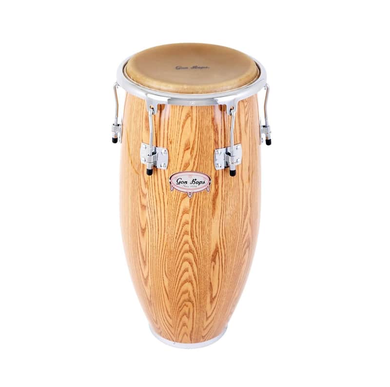 Gon Bops 9.75" Super Quinto Drum Alex Acuna Signature - Natural Lacquer