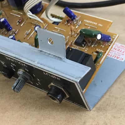 Vintage Fender Musical Instruments Squier PR-357 1990s Black Tolex Made In Korea Project Chassis Amplifier image 5