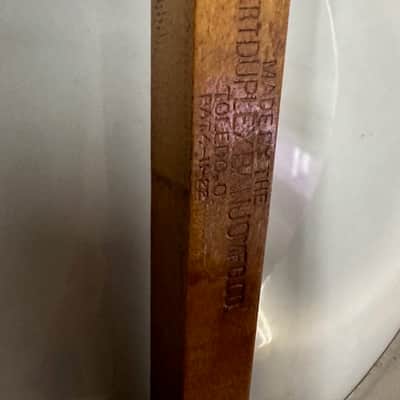 OLD Used Guckert Duplex 4 String Tenor Banjo 1922? w/ Hard Case Vintage Antique image 8