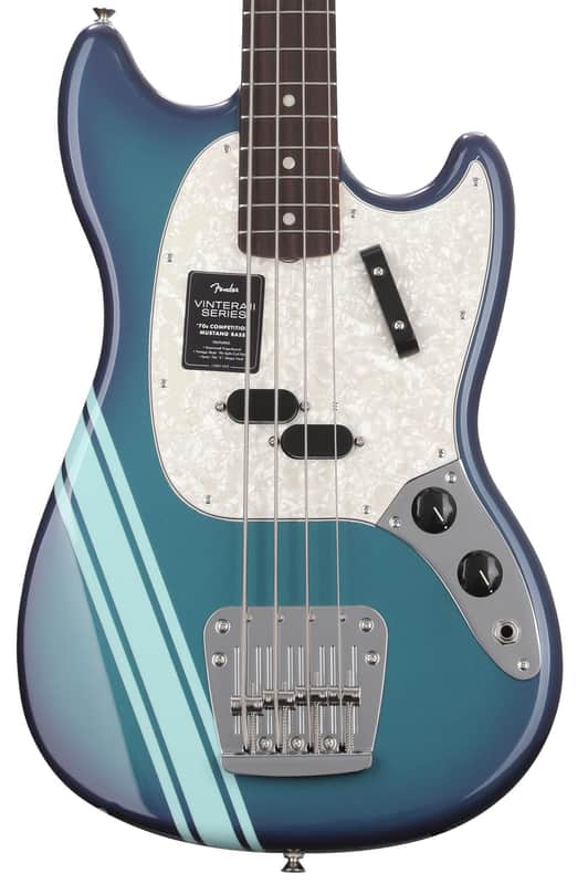 Fender Vintera II '70s Competition Mustang Bass | Reverb