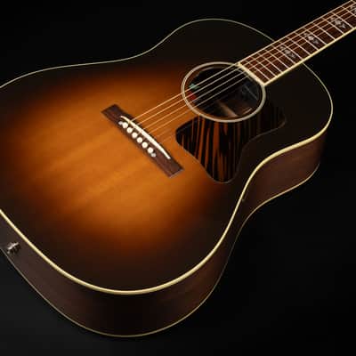2010 Gibson AJ Advanced Jumbo - Vintage Sunburst | USA Montana Slope Shoulder Dreadnought Rosewood Body 648mm Scale B Band Pickup | CoA OHSC image 6