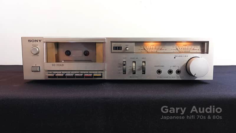 Sony TC-K22 2-Head Single Stereo Cassette Deck TC K 222 1980