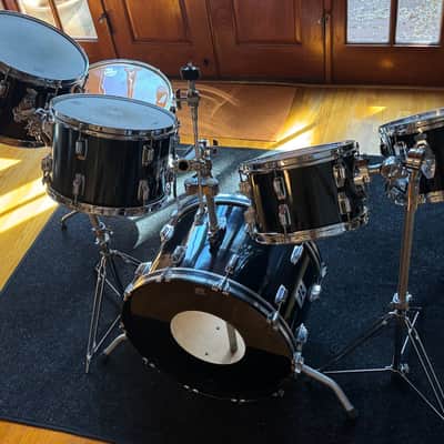 Rogers XP8 Big R 6pc Fullerton Kit 1979-81 14x22/16x16/10x14/8x13/7x12/7x10 Natural Maple Orig Owner image 2