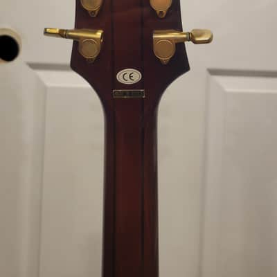$1000 Epiphone Sheraton Semi-Hollow Electric Guitar - Dark Cherry Sunburst image 5