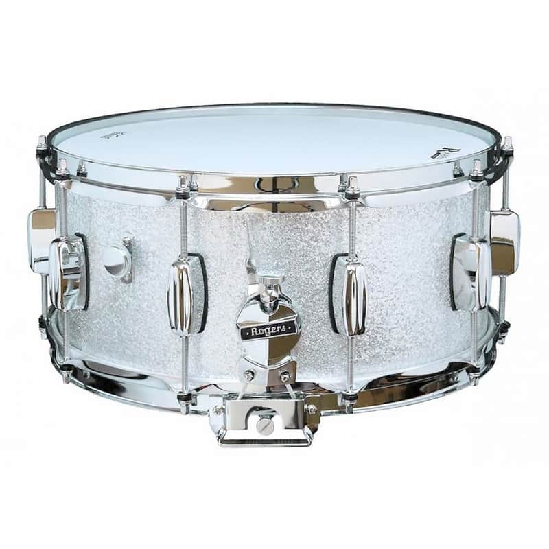 Rogers #33 Dyna-Sonic 6.5x14" Wood Snare Drum with Bread and Butter Lugs Reissue image 1