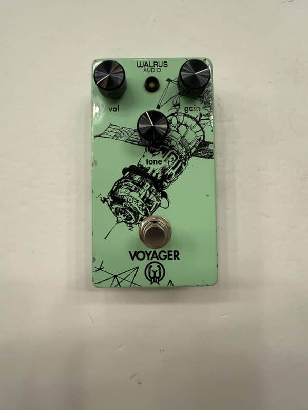 Walrus Audio Voyager Overdrive Preamp Distortion Guitar Effect Pedal image 1