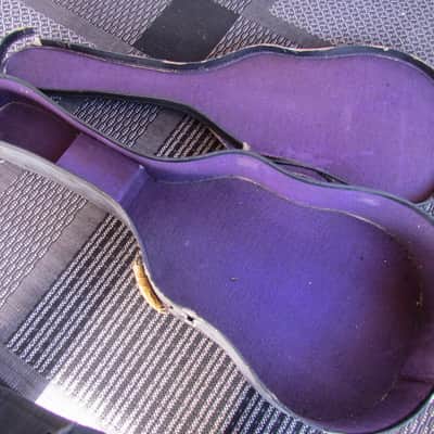 Geib Guitar Case Late 30's Early 40's Repair Project Beat To Crap Then Beat Again Vintage Geib Case image 2