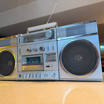 Vintage Sanyo C3 Boombox Radio Works Cassette Serviced Works Excellent V Rare🔥 image 3