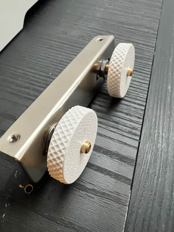 White roller wheels for Jaguar/Jazzmaster image 1