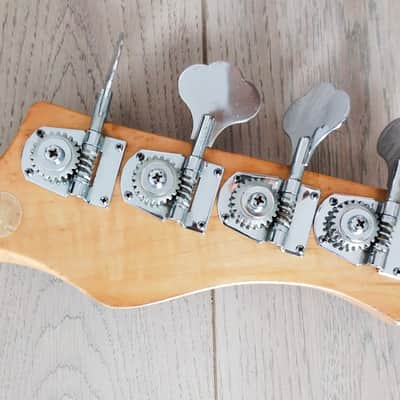 Hondo Precision Billy Sheehan update Lefty 1980s Sunburst image 6