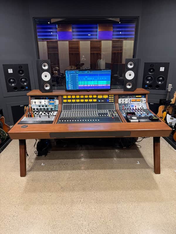 API 1608-II Recording Console (Loaded) w/ custom Desk image 1