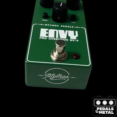 Mythos Pedals Envy Pro Overdrive NV-9 2024 - Present - Green - X18222 image 2