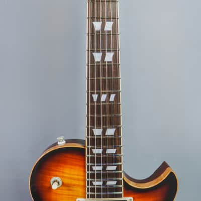 2016 Schecter USA Custom Shop Solo-II Custom Vintage Burst Flame Maple Top Mahogany HH image 3