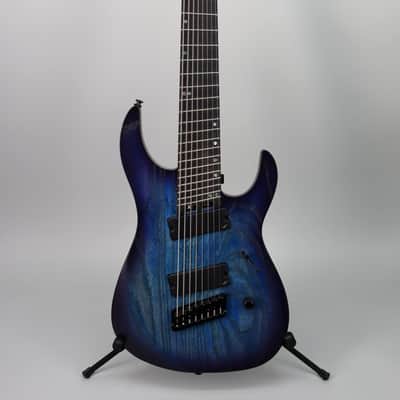 Used Legator N8FP 8-String Electric Guitar Cali Cobalt image 2