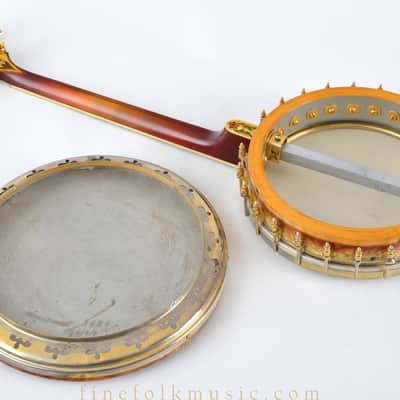 Bacon / Gretsch Symphonie Silver Bell 1940s Tenor Banjo image 10