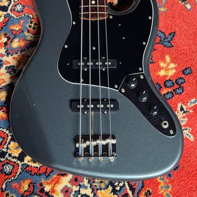 Fender Japan JB-62 - Jazz Bass MIJ - US Gunmetal Blue - 2008–2010 image 16