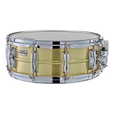 Yamaha RRS-1455 Recording Custom Brass 5.5x14 Snare Drum image 6