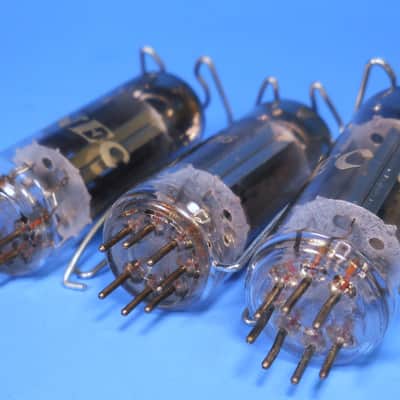 NEC 6202/6X4/EZ 90 Rectifier Tube 60s Lo Use Hi Emm A+ Tst Hickock 539 image 4