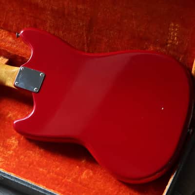 Fender Musicmaster II Dokata Red 1965 L series Brazilian board image 9