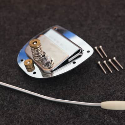 Fender MIJ Jaguar / Jazzmaster Tremolo Tailpiece and Tremolo Arm image 3