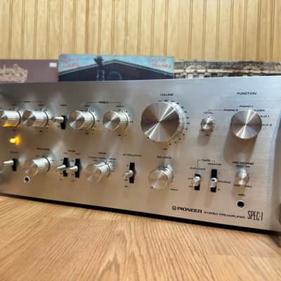 Vintage Pioneer Spec-1 Stereo Preamplifier Multi Voltage image 3