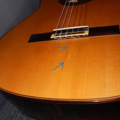 YUKINOBU CHAI No20 1976 - SANTOS HERNANDEZ CLASS - CLASSICAL CONCERT GUITAR - SPRUCE/BRAZILIAN ROSEWOOD image 5