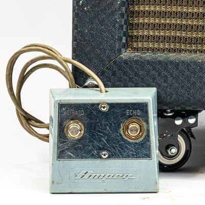 1960s Ampeg Gemini II Model G-15 – 30W Tube Combo – 1x15 – Footswitch image 2