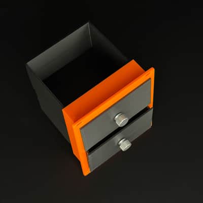 Eurorack - 20hp - 2x Drawer Storage - Dark image 4