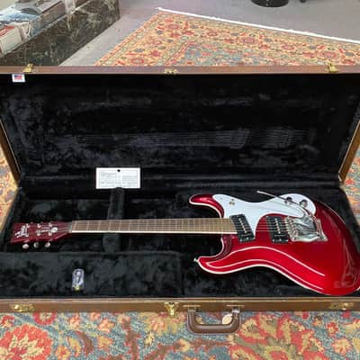 Mosrite Ventures Model 1992 Metallic Red Hand built by Semie Mosley image 11