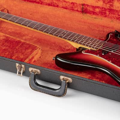 USED 1966 Fender Electric XII Electric Guitar - 3 Tone Sunburst with Original Hardshell Case image 24