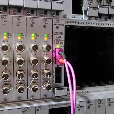 Studer D21m 6 channel HD/SD SDI to MADI embedder/de-embedder imagen 2