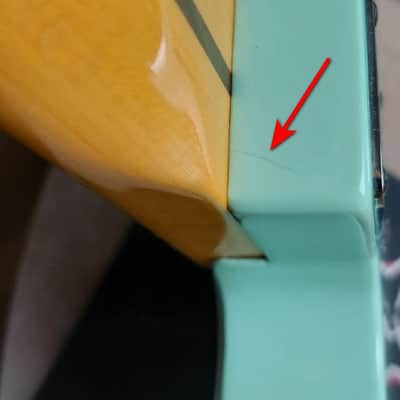 Fender 7Oth Anniversary Esquire  Nitro / Roasted Pine - Surf Green W/G&G Case image 19