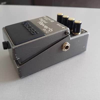 Boss RV-2 Digital Reverb (Dark Gray Label) 1987 - 1989 - Gray | Reverb
