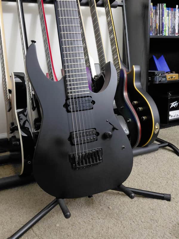 Ibanez RGIXL7-BKF Iron Label