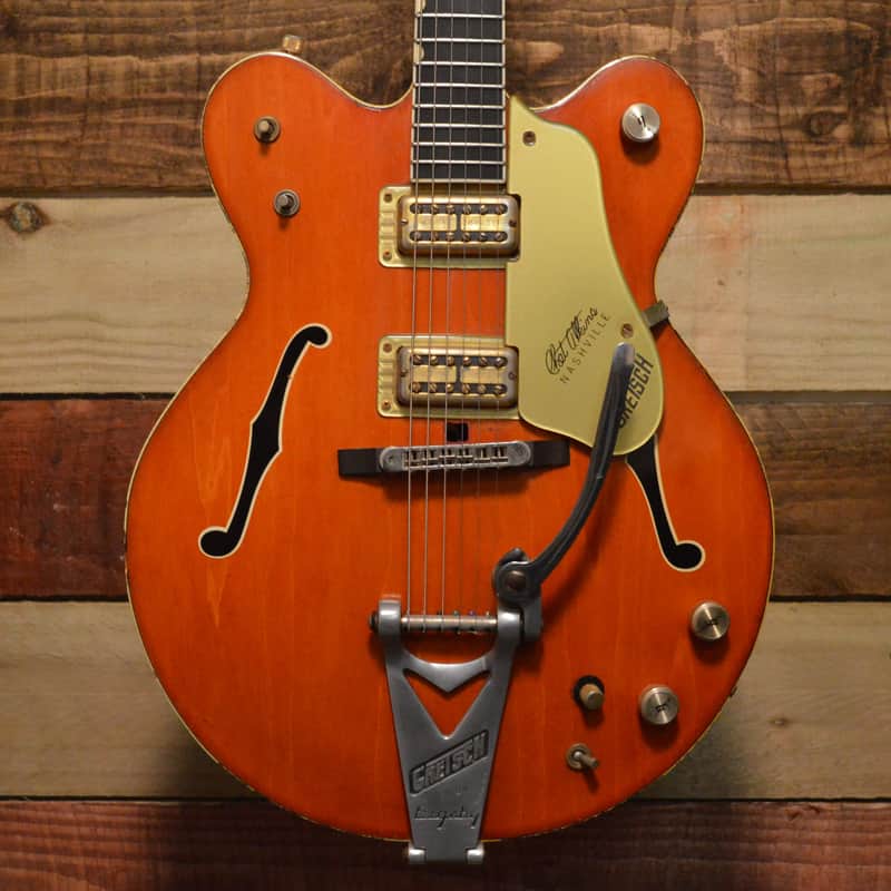 Gretsch G6120DC Chet Atkins Nashville Double Cutaway Orange Stain 1964/1965 image 1