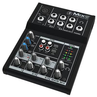Mackie Mix5 5-Channel Analogue Studio Mixer image 3