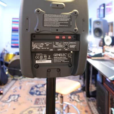 Genelec 8040B 6.5" with Genelec stands! Powered Nearfield Studio Monitor (Pair) 2013 - 2021 - Gray image 9