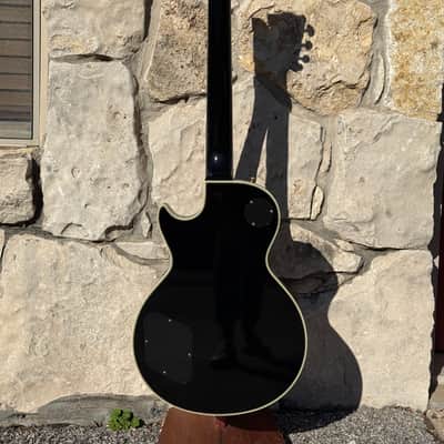Gibson Custom Shop 1960 Reissue Les Paul Custom Black Beauty 50th Anniversary Gold Book 2010 - Black image 10