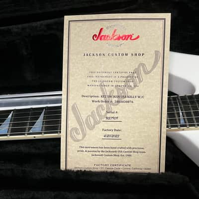 2023 USA Select Kelly KE2 Ebony Fingerboard - Snow White - Authorized Dealer - In-Stock! 8.65lbs G00166 image 16