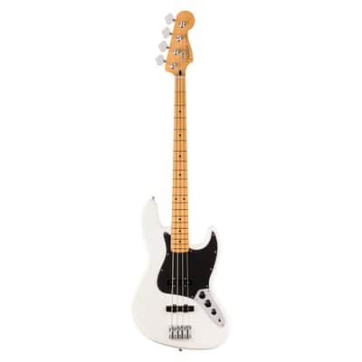 Used Fender Player II Jazz Bass - Polar White w/Maple FB image 2