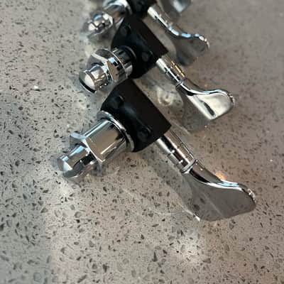 Schaller 4 Inline, BM Light M4, Split-Post Bass Tuners CHROME Made in Germany image 3