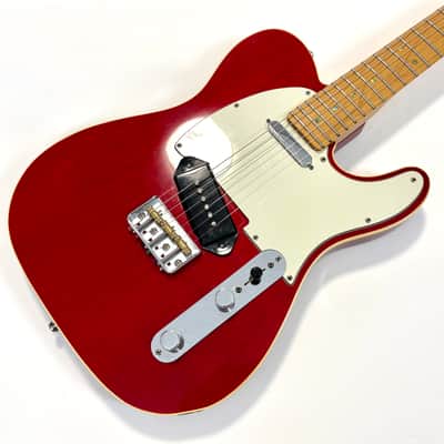 Fender Telecaster American Deluxe 2000 Crimson Red Transparent image 3