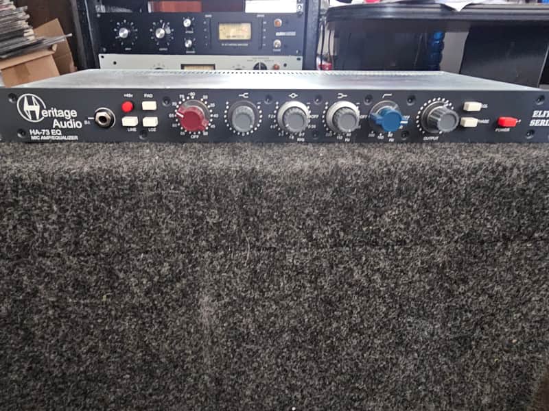 Heritage Audio HA-73 EQ Elite Series Single-Channel Mic Preamp + EQ image 1