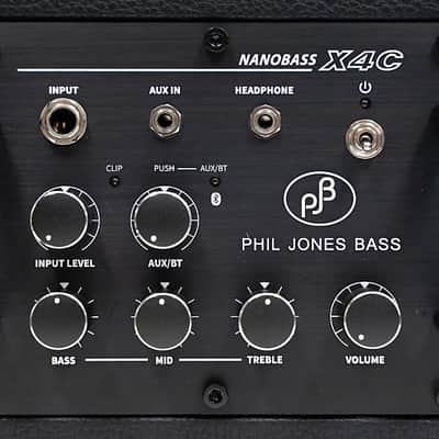 Phil Jones X4-C Nanobass Combo Amp Black Single channel 35 Watt Multi Instrument Combo Amp image 18