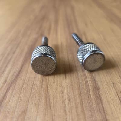 Set of Vintage 1960's Gretsch Guitar / Bass Strap Buttons! image 3