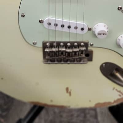 AIO S3 Electric Guitar - Relic Olympic White (Ebony Fingerboard) GS-001 image 6