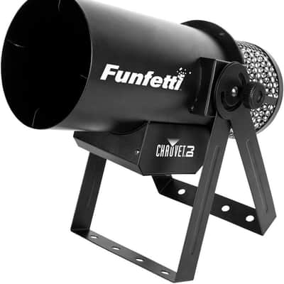 Chauvet Funfetti Shot Confetti Launcher Cannon w/ Remote image 1