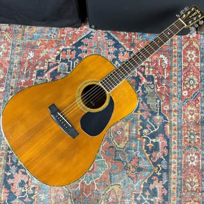 *VIDEO* TF Morris D-41 Style Dreadnought Model W-50 Solid Top - 1980's image 11