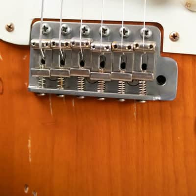 Nash S-57 Electric Guitar - 2-Tone Sunburst with Hardshell Case image 12