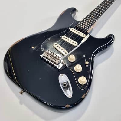 Fender Stratocaster Relic Ancho Poblano Roasted 2019 Custom Shop Limited Edition Black image 4